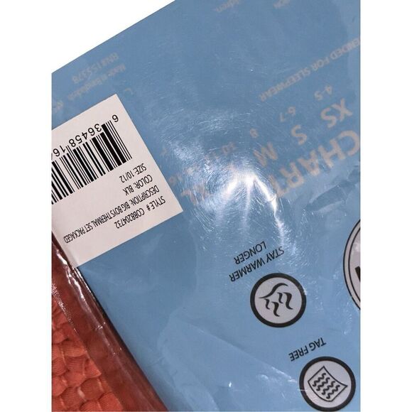 NEW WITH TAGS Ice2O Boys' Thermal 2-Piece Long Underwear PANTS AMD SHIRT  Set Si - Picture 8 of 8